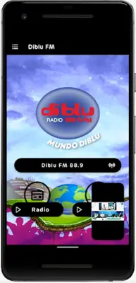 Diblu FM android App screenshot 2