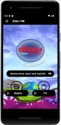 Diblu FM android App screenshot 5